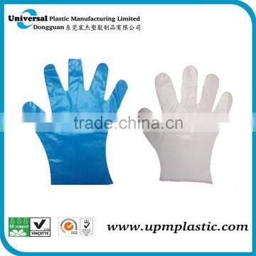 recyclable disposable plastic transparent gloves