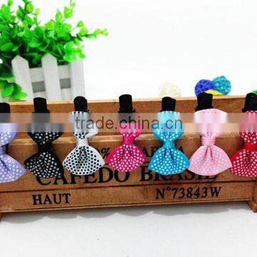 Factory Wholesale Fashion Ribbon Bow Kids Hair Clip Lovely Baby Hair Clips photo-2