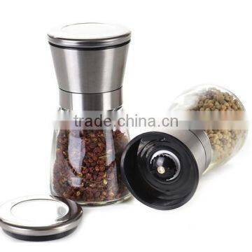 Cooking Spice Tool Clear Glass Spice Grinders Jars photo-5
