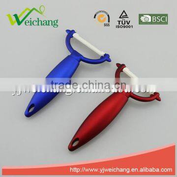 WCJ693 CERAMIC PEELER WITH TPR HANDLE , HIGH QUALITY , HOT SALE