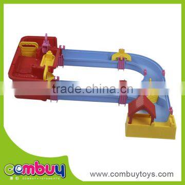 wholesale kids plastic B/O toys mining rail car