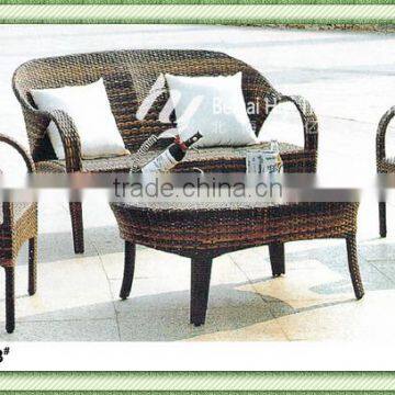 outdoor furniture, rattan garden sofa set