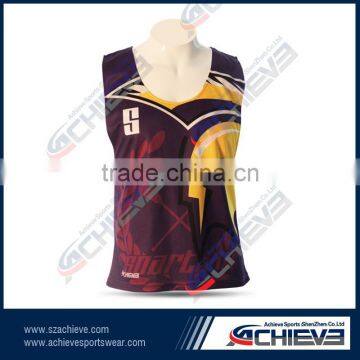 Polyester custom reversible lacrosse jersey Pinnies