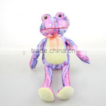 Cute 3 Asst Wholesale Cheap Monkey Frog Dog Light Toy Plush Duck With Sand photo-5