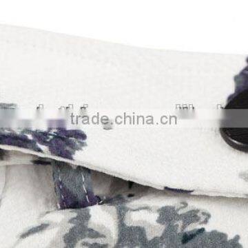 2015 New Style Fashion Flora Printed Stand Collar Long Sleeve Formal Mature Ladies Office Wear Dresses Dress photo-5