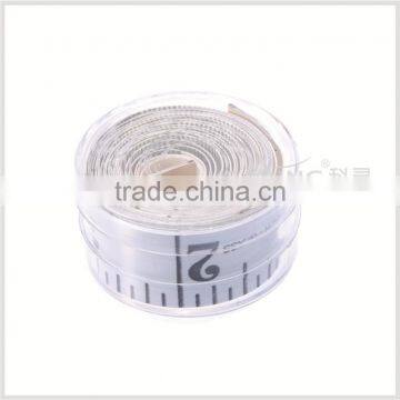 2017New Kearing Metric / Inch Fibreglass Tape Measure 150cm White Color Measuring Tapes For Sewn Area photo-3