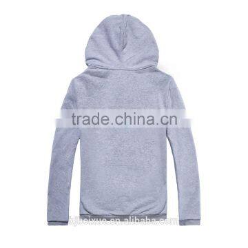 2016 NEW Style Top Trend Tall Plain Grey Pull Over Work Hoody Unisex Hoodie photo-3