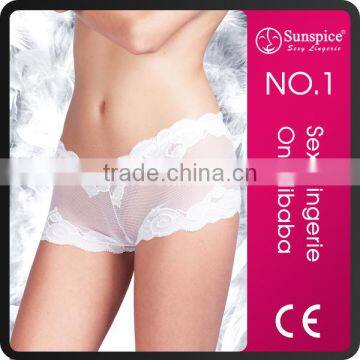 2016 Sunspice hot sale ladies' sexy fancy panty thong transparent underwear