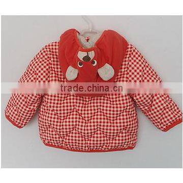 2016 Winter Red Pink Cotton Padded for Baby Girl photo-2