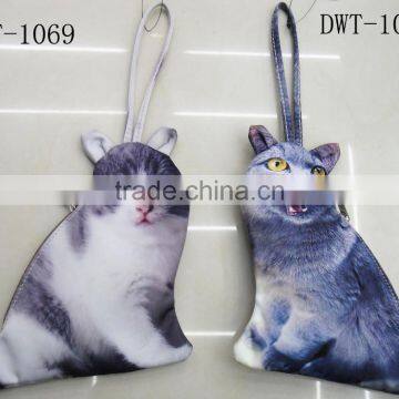 Fashion Small Pretty Animal Cute Cat Purse photo-5