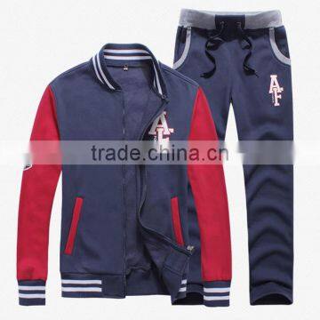 2017 Latest Design Tracksuit Men Good Price Slim Fitted Tracksuit Wholesale Fashion Sportswear Mens Tracksuits photo-3