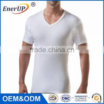 Free Sample Men Clothing Anti Sweat Armpit Padded Shirt for Men photo-2