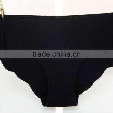 Customized Your Own Brand Lady Briefs Plain Solid Color 72%Polyester 28%Spandex Soft Healthy High Cut Seamless Women Underwear photo-4