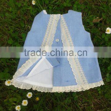 Factory OEM/ODM Lightweight Baby Lace Dress Cotton Baby Cloth Baby Ruffle Dress New Design photo-4