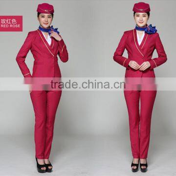 Chinos OEM Service Supply Type Flight Attendant Uniform Suits photo-6