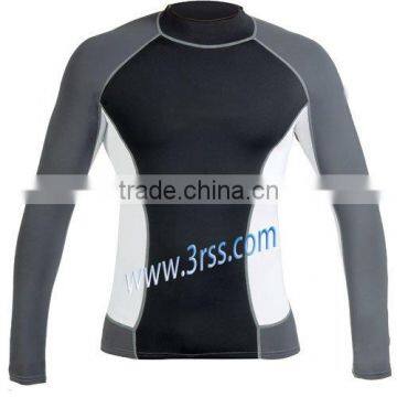 men lycra men UV-Shirt Trilastic long sleeve surf guard with UPF50+