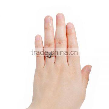 Copper Unadjustable Rings Silver Tone Antler photo-3