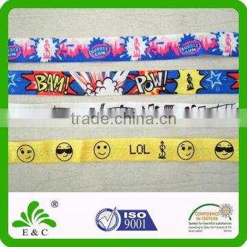 Heat Transfer Print Sublimation New Design Hair Band Hair Tie Bracelet