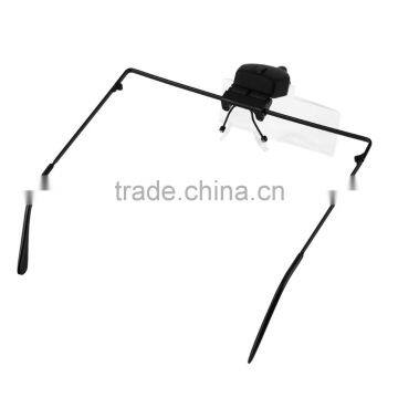 2017 Hot Sale Eyelash Extension LED Light Magnifying Spec Glasses Hands Free Magnifier photo-4