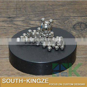 Interesting Funny Kindergarten Kids Metal Craft Intelligence Toy Magnetic Metal Base photo-3