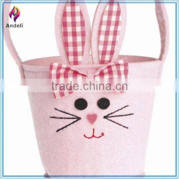 Craft Decorative Easter Basket,Felt Basket,Gift Basket photo-2