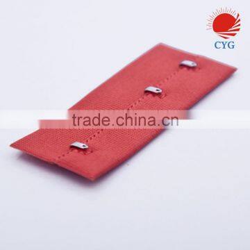 Gold Supplier Sell Red Nylon Bra Hook and Eye Tape Extender photo-3