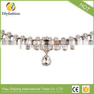 Hot Boho Collar Choker Drop Crystal Beads Necklace Vintage Statement Beads Neck Jewelry photo-6