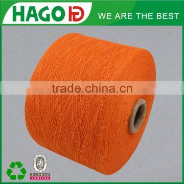 Recycled Cotton Carded Curtain Fabric Yarn Knitting