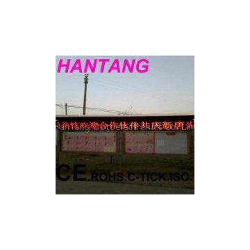 P16 High Brightness Refresh Rate 360Hz Semi Outdoor Single Red Custom LED Sign