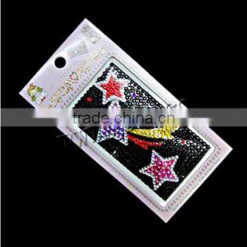 Mobile accessories rubber mobile phone sticker