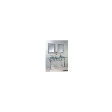 Vanity/ bathroom vanity/ bath vanity/ glass vanity/ glass sink vanity/ vanity top