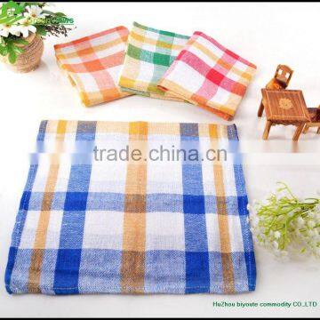 China factory kitchen use 100% cotton tea towel cotton dish towel