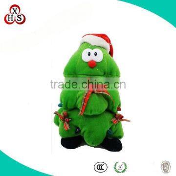 Cartoon green christmas tree plush toys