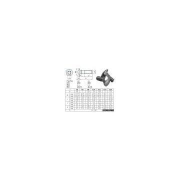 Stainless steel carriage bolts