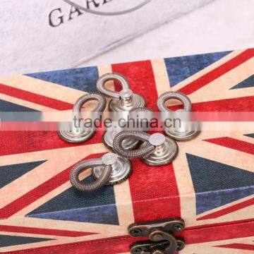 6 Pack Spring Button Extender on Jeans Pants/Waistband/Collar/Trousers/Shirt Elastic Sretch Button Expander 2017 photo-3