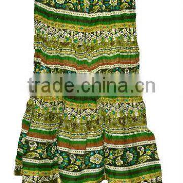 ladies cotton long skirts