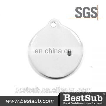 JS Coatings Sublimation Round Cermaic Ornament H015