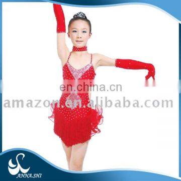 Stage wear supplier Hot sale Fitting Professional latin dance costumes