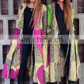 EZ1231 African Kitenge women jacket kaftan designs pictrue wholesale price