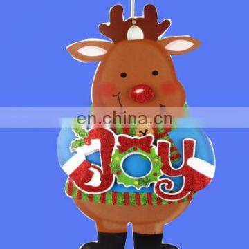 2017 new Hot sell Christmas Door Decoration Christmas door hanging avaliable 3 style