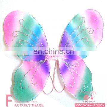 Party decoration Colorful feather Angel Fairy Butterfly Wings for sale