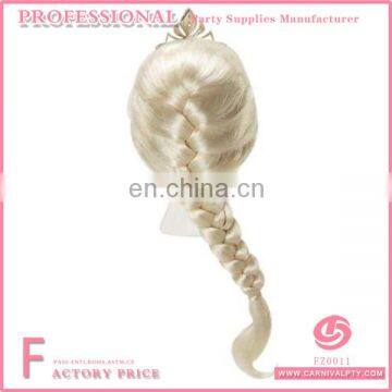 color anna hair design frozen elsa wig