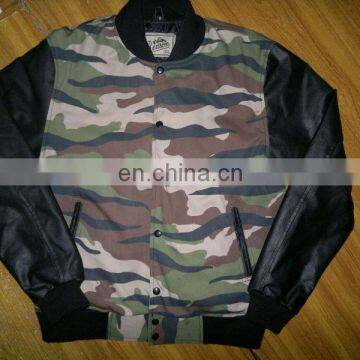 Tyga Camo Varsity Jacket