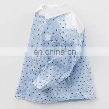 T-BSS003 Chinese Clothing Manufacturers New Style Fashion Boys Printed Shirt photo-4