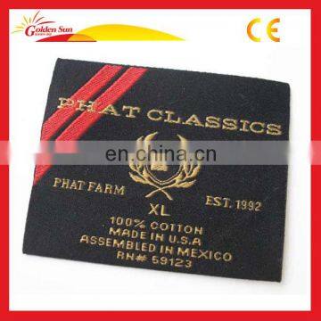 High Quality Hot Selling 2012 Cheap Woven Label