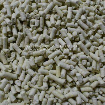 Hard clump and odor control tofu cat litter