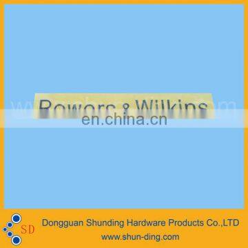 custom making brand tin label adhesive stickers