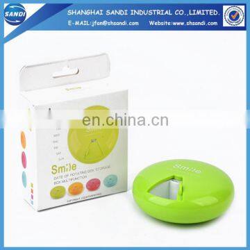 Promotional custom plastic pill box with logo