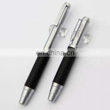 hot sale promotion silver plated twist metal ball pen