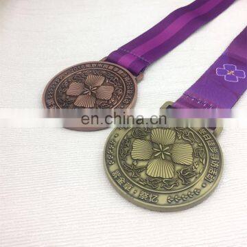 Antique copper medal custom medals no minimum order